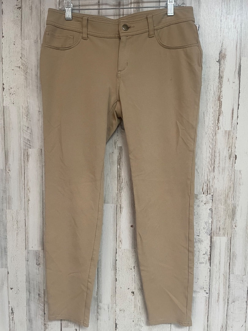 KHAKI FADED GLORY SZ 10 STRETCH SKINNIES, LADIES L