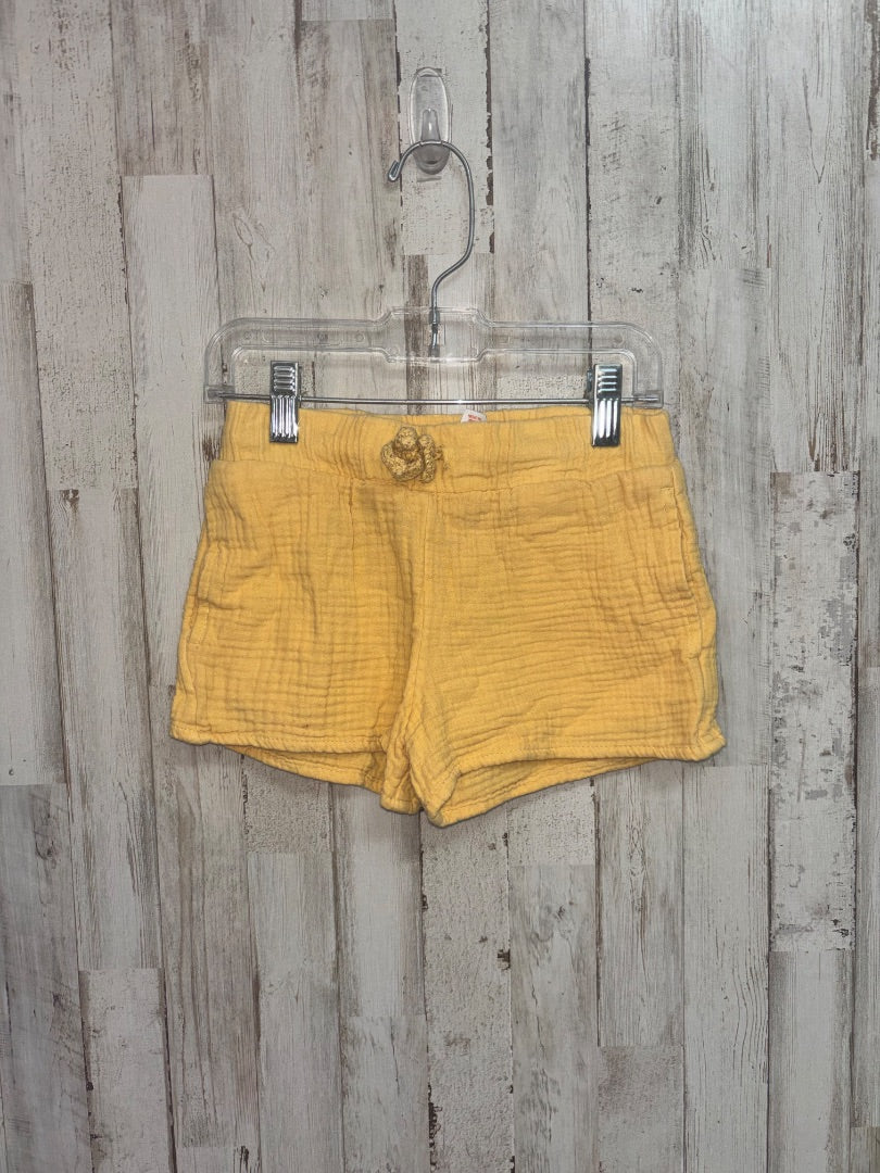 yellow Cat and jack muslin shorts, Girl 6/6x
