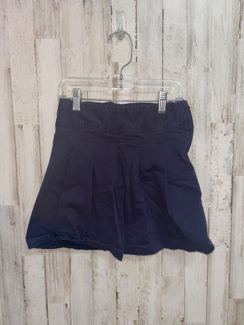 navy childrens place khaki skirt, GIRL 6/7