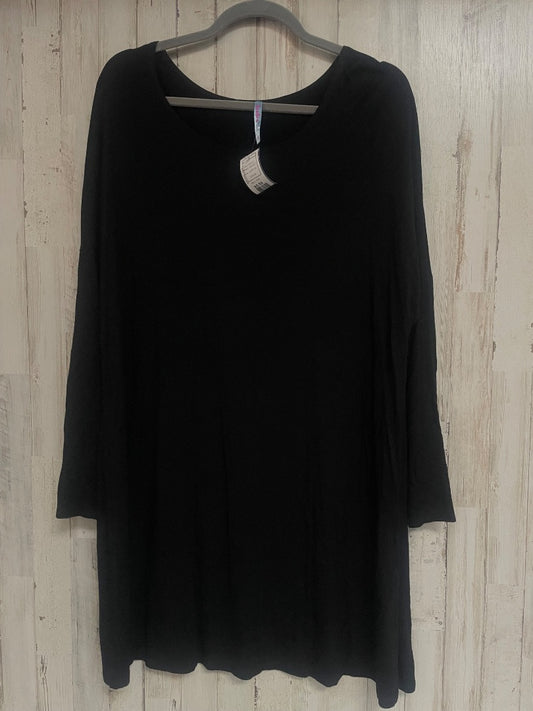 BLACK AZULES SOFT COTTON DRESS, LADIES XL