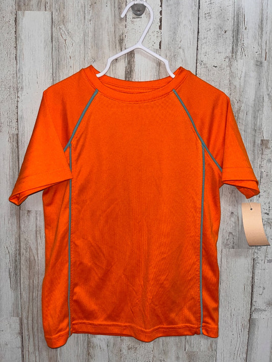 ORANGE KINETIC DRY FIT TEE, BOY 4/5