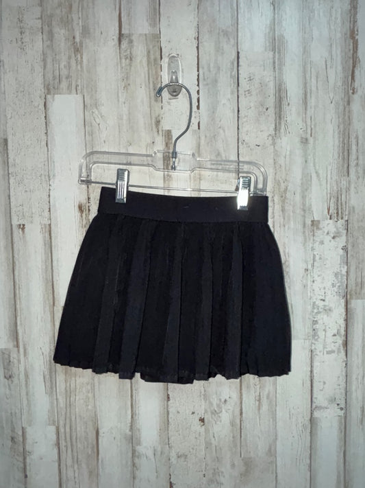 BLACK ATHLETIC WORKS PLEATED SKORT, GIRLS 4/5