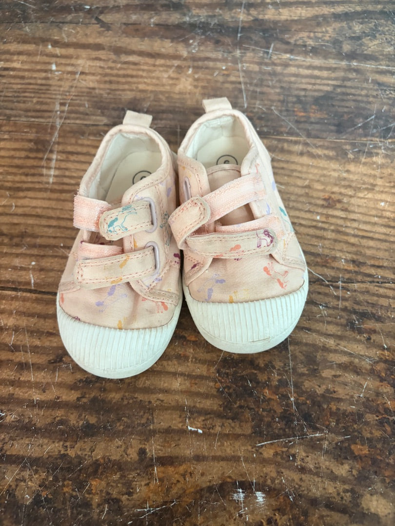 PEACH CAT & JACK UNICORN SNEAKERS, SHOES 6