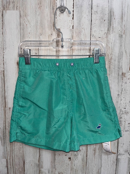 GREEN PROPERLY TIED SWIM TRUNKS, BOY 6