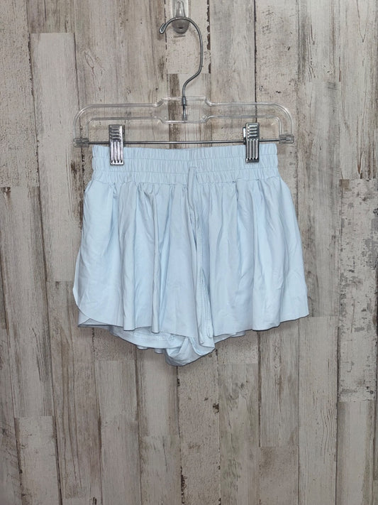 LT BLUE EXARUS FLOWY SHORTS, GIRLS 7