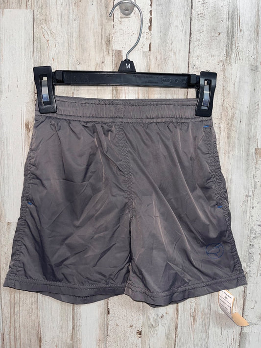 GREY PROPERLY TIED PERFORMANCE SHORTS, BOY 6