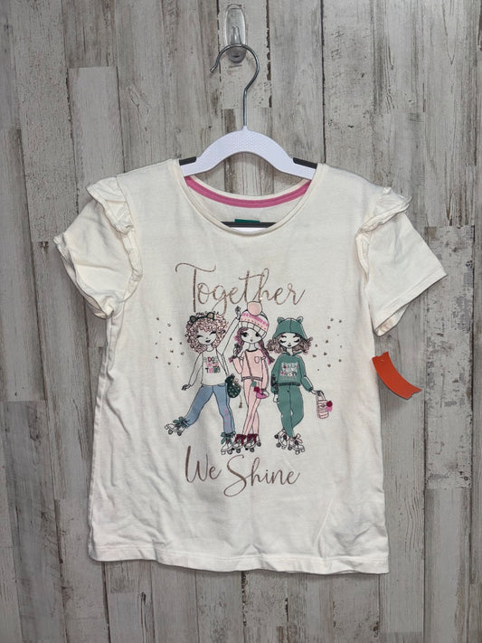 BEIGE 365 KIDS FRIEND TEE, GIRLS 8
