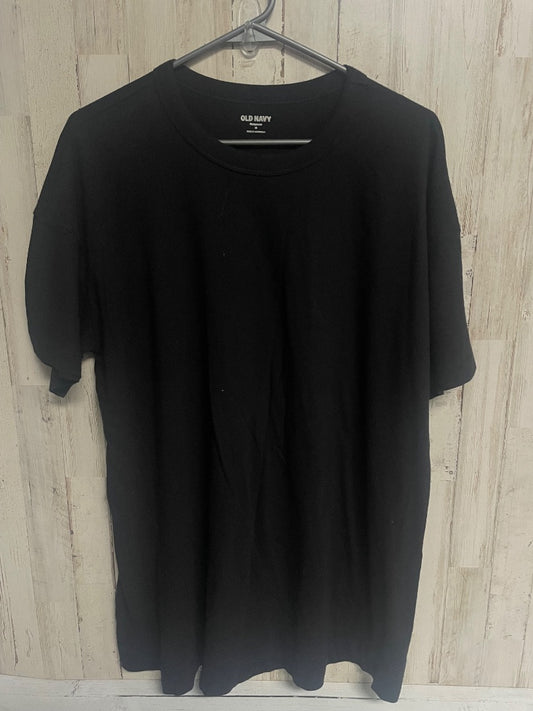 BLACK OLD NAVY NEW COTTON TEE, ADULT M