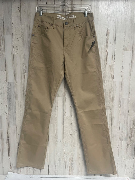 KHAKI WRANGLER 29X32 SLIM STRAIGHT, ADULT M