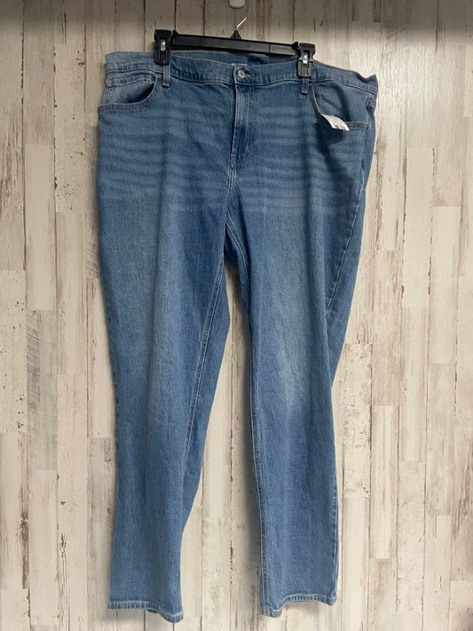 DENIM OLD NAVY SZ 18 MID RISE BOYFRIEND JEAN, LADIES 2X