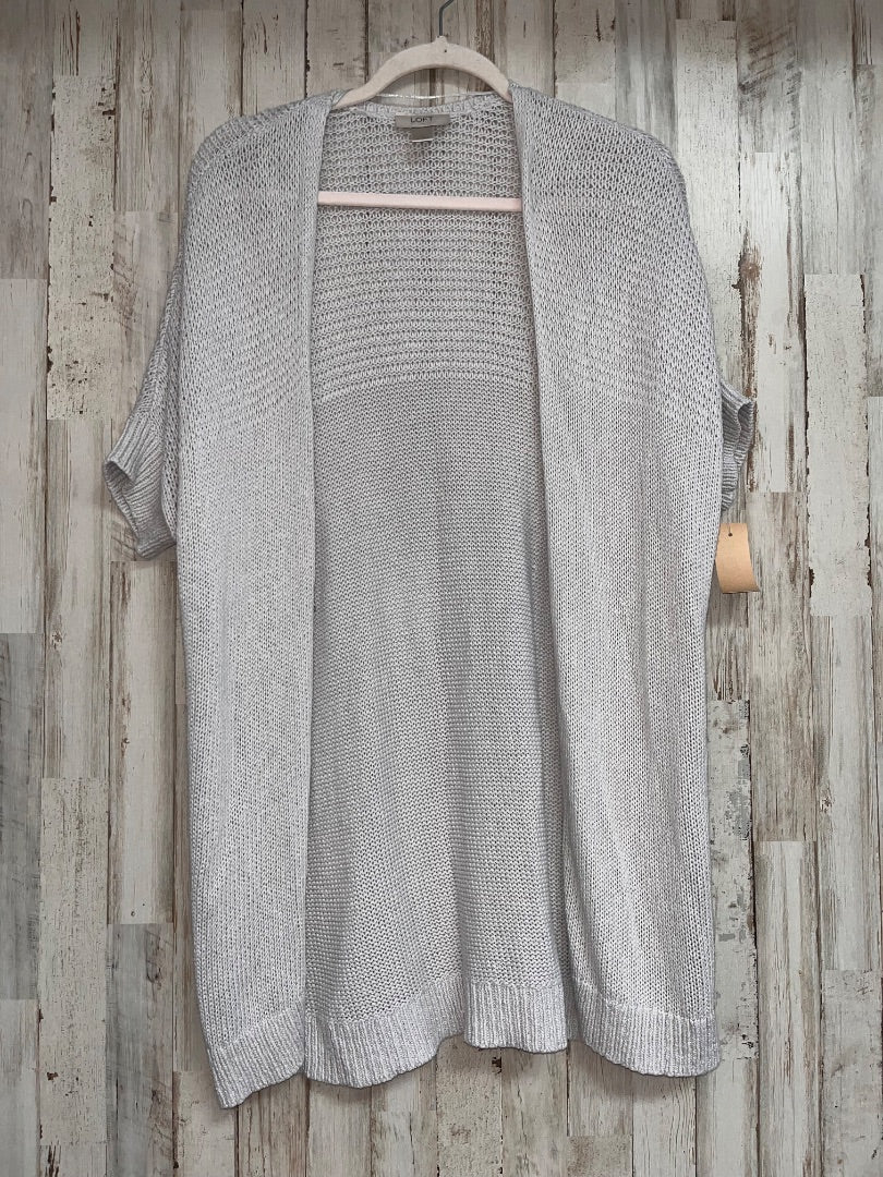 GREY LOFT KNIT CARDIGAN, LADIES M