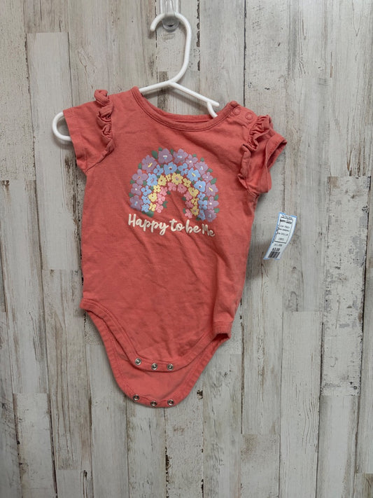 PEACH GARANIMALS HAPPY ONESIE, GIRLS 12M