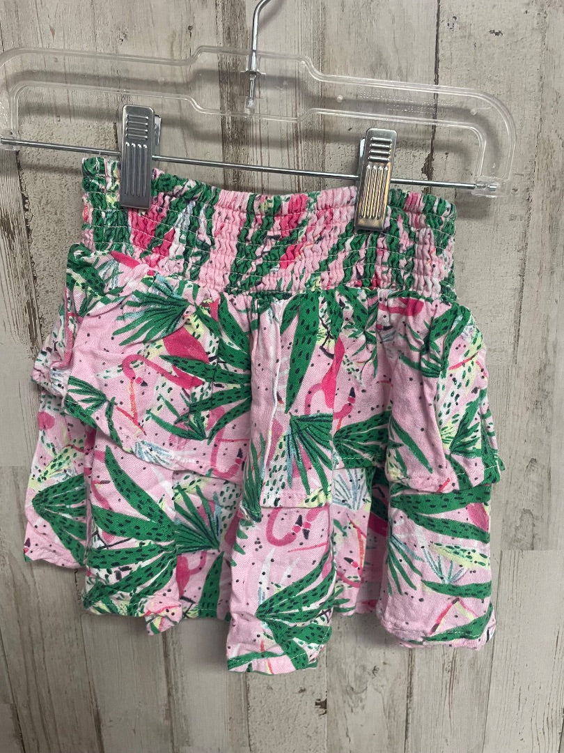 PINK  FLAMINGO SKIRT, GIRLS 6