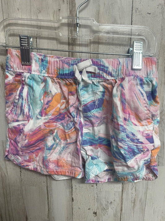 PINK CHILDRENS PLACE PRINTED PULL ON SHORTS, GIRLS 6