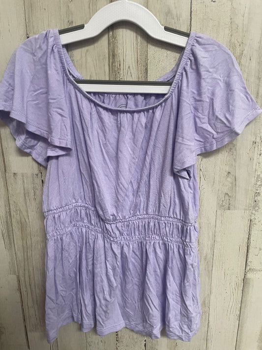 LILAC WONDER NATION SOFT FLOWY TOP, GIRLS 7/8
