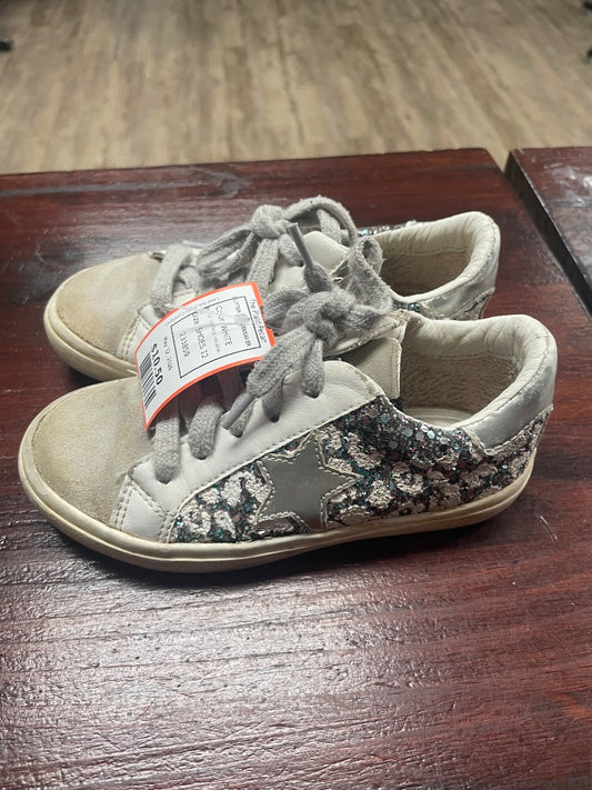 WHITE VINTAGE HAVANA GLITTER STAR SNEAKER, SHOES 12