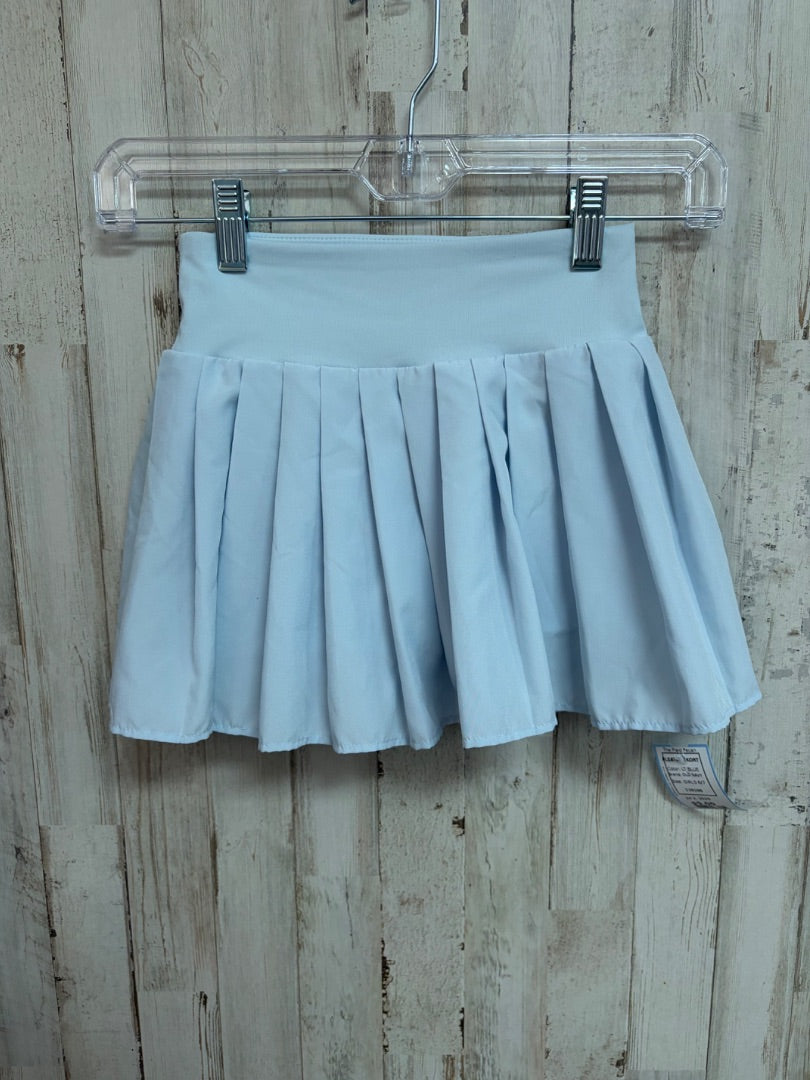 LT BLUE OLD NAVY PLEATED SKORT, GIRLS 6/7