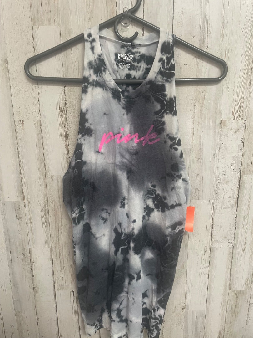 GREY VICTORIAS SECRET DYE TWIST TANK, LADIES XS