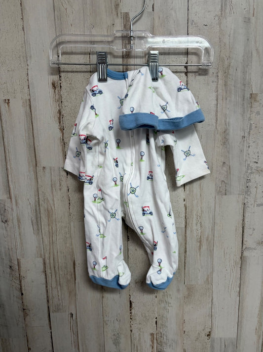 WHITE LITTLE ME GOLF CART SLEEPER, BOYS NB