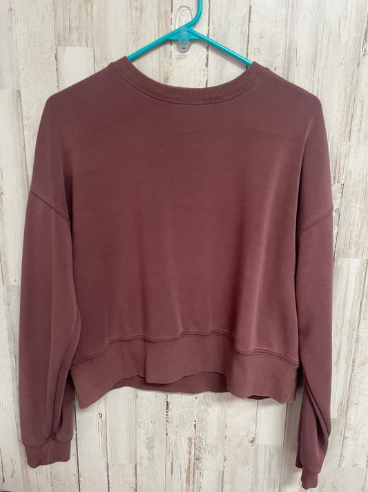 Brown  crop pullover, LADIES M