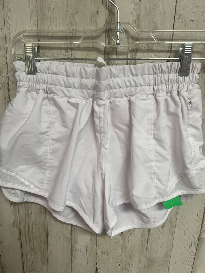 WHITE lululemon hotty hot, low rise, 2.5 inch, LADIES M
