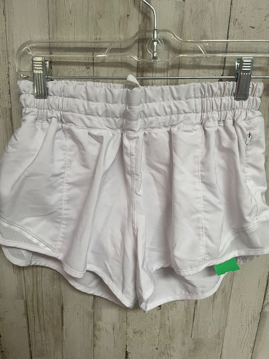 WHITE lululemon hotty hot, low rise, 2.5 inch, LADIES M