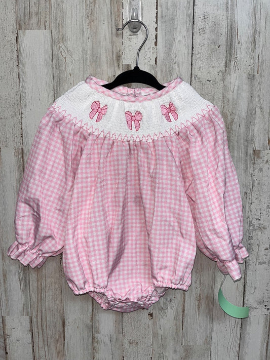 PINK BOUTIQUE SMOCKED BOW BUBBLE, GIRL 2T