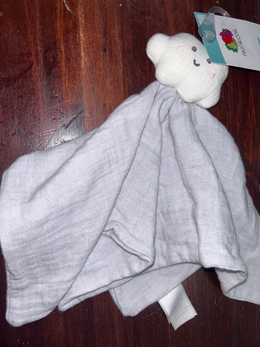 GREY FRUIT OF THE LOOM NEW CLOUD LOVEY, BABY GEAR