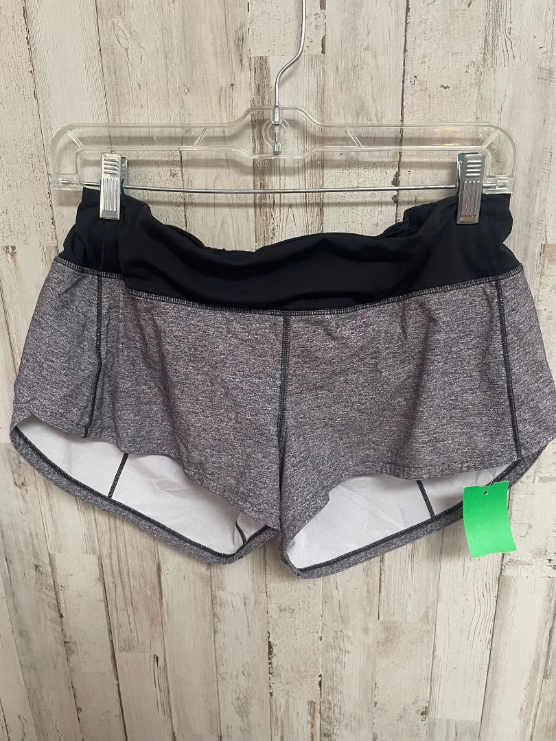 grey lululemon speed up, low rise, 2.5 inch, LADIES M