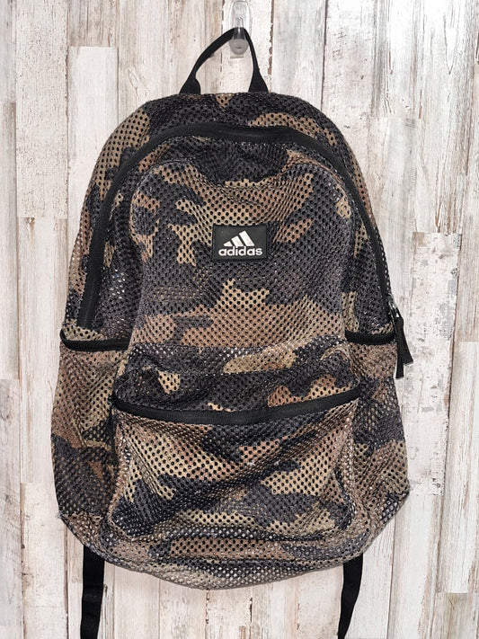 OLIVE ADIDAS CAMO MESH BACKPACK