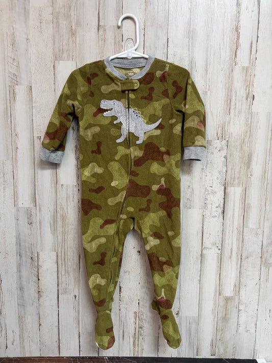 GREEN  DINO SLEEPER, BOYS 18M
