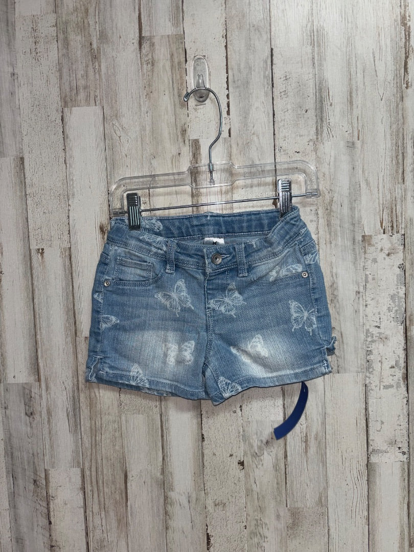 DENIM MEMBERS MARK BUTTERFLY SHORTS, GIRL 4/5