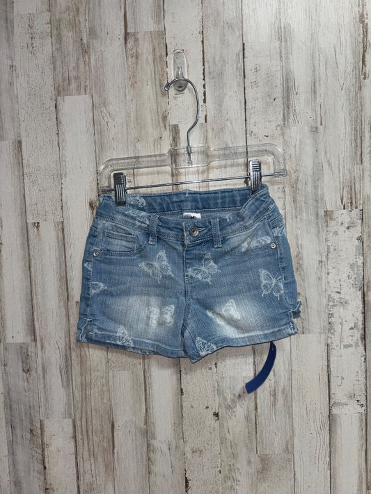 DENIM MEMBERS MARK BUTTERFLY SHORTS, GIRL 4/5