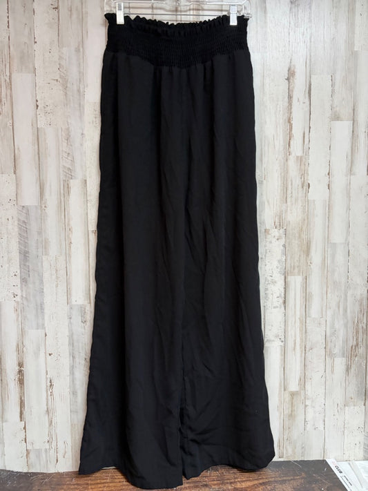 BLACK SHEIN WIDE LEG PANTS, LADIES L