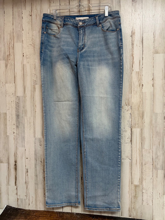DENIM CATO SZ12 HI RISE JEANS, LADIES L