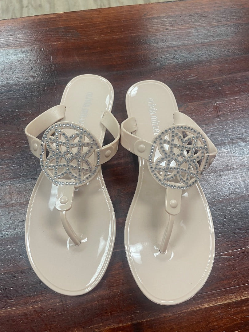 Nude Olivia Miller Jeweled sandals, Shoes A7