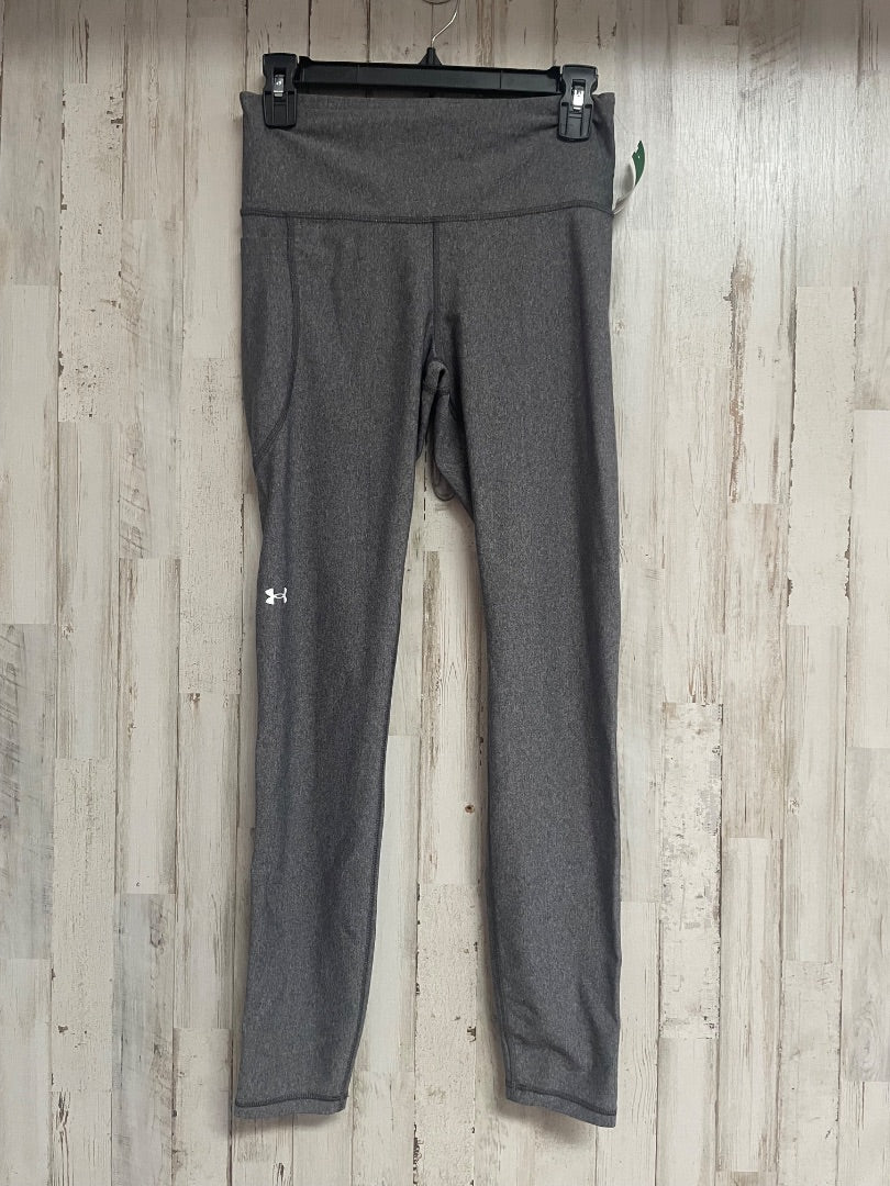 GREY UNDER ARMOUR COMPRESSION LEGGINGS, LADIES M