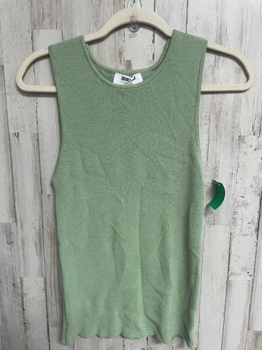 GREEN DOUBLE ZERO KNIT TNK, LADIES L
