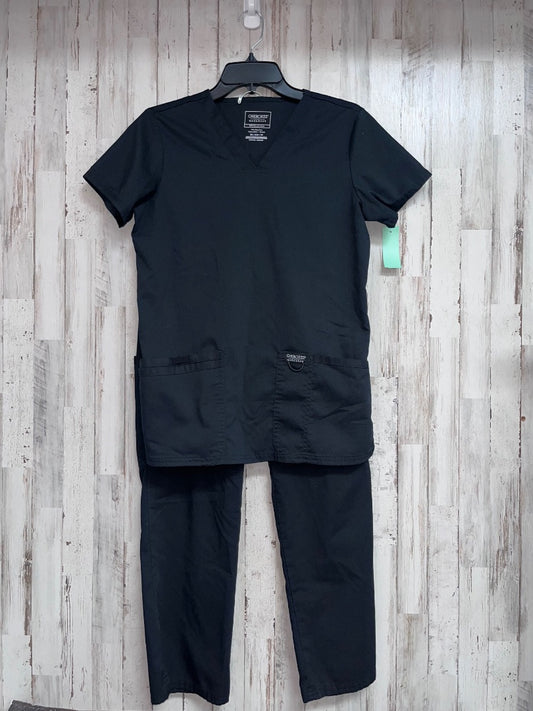 BLACK CHEROKEE 2PC SCRUB SET, LADIES XS PETITE