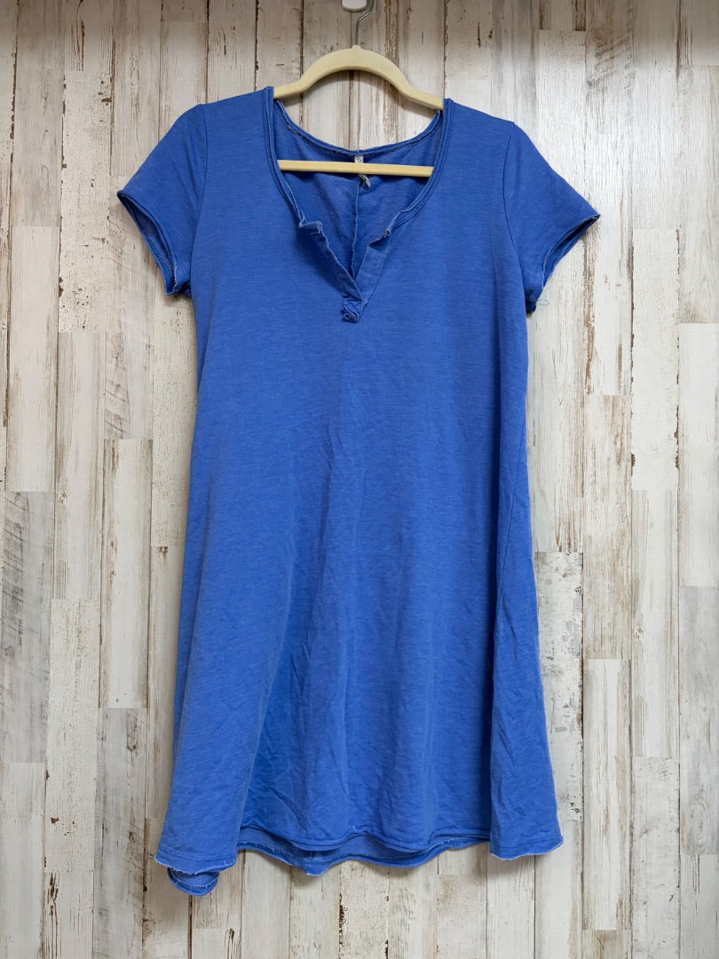 BLUE Z SUPPLY VNECK DRESS, LADIES M