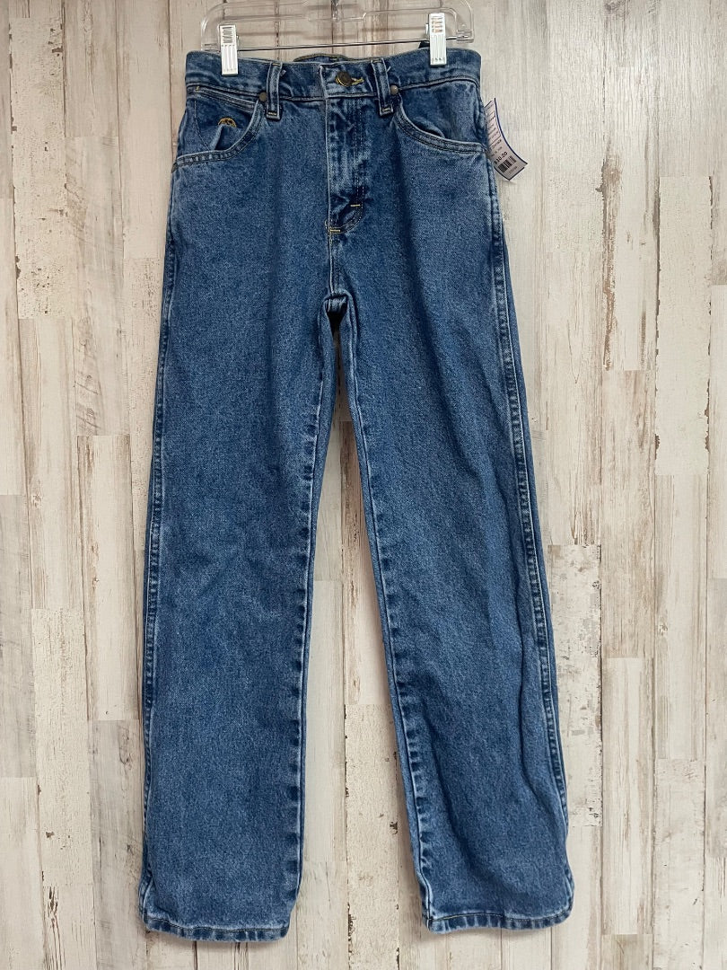 DENIM WRANGLER BOOTCUT JEANS, BOY 12 SLIM