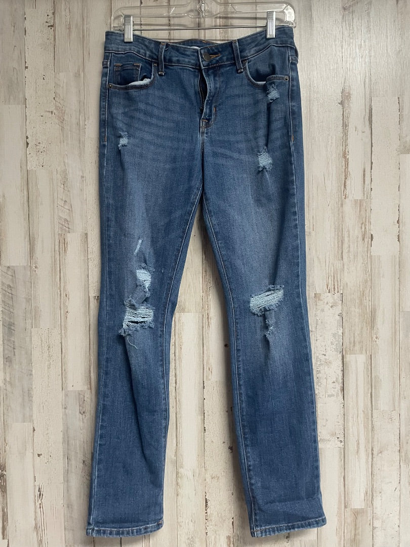 DENIM OLD NAVY SZ4 POWER STRAIGHT JEANS, LADIES S