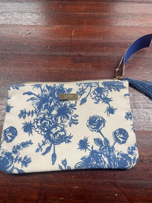 blue ipsy flower bag