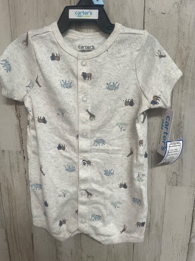 GREY CARTERS NEW ANIMAL ROMPER, BOY 3/6M
