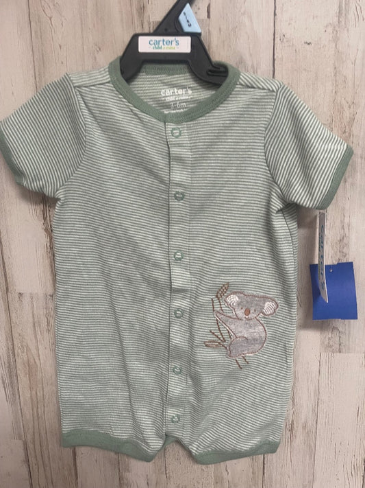 OLIVE CARTERS NEW KOALA ROMPER, BOY 3/6M