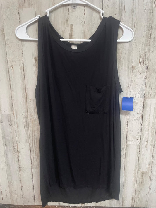 BLACK MTS POCKET TANK, LADIES S