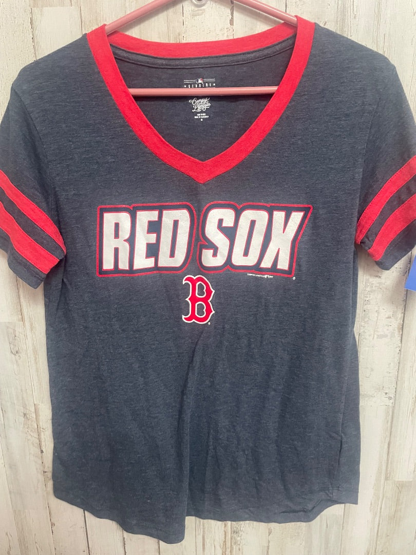 GREY GENUINE RED SOX TEE, LADIES M
