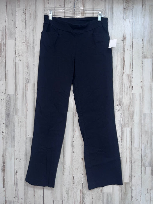 BLACK TIME & TRU PULL ON SLACKS, LADIES M