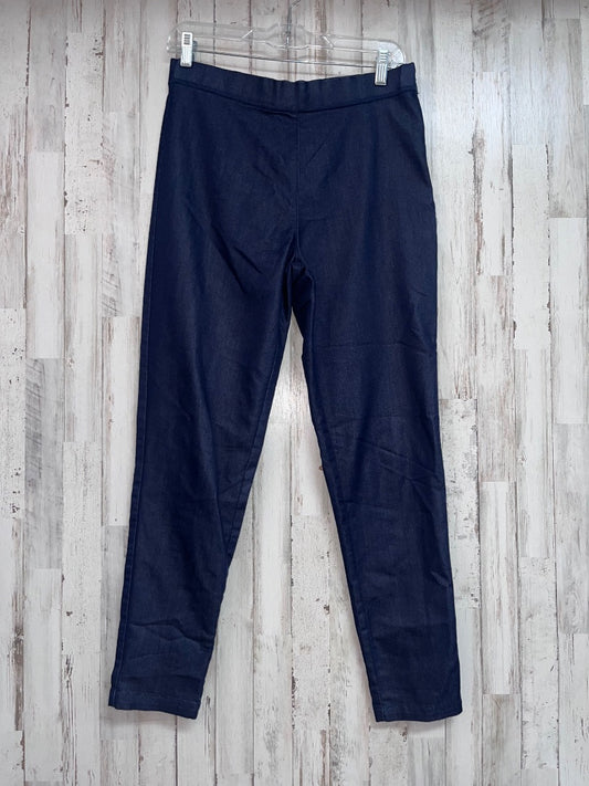 NAVY LIZ CLAIBORNE SZ 6 PULL ON PANTS, LADIES M
