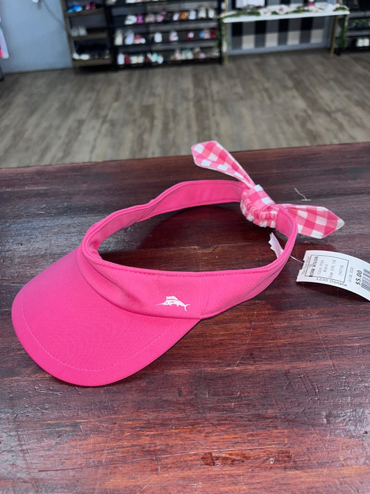 PINK  BOW VISOR, GIRL 7/8